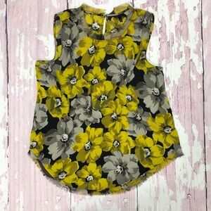 Who What Wear Floral tank top